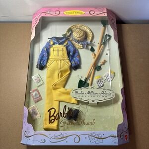 VTG 1997 Barbie Millicent Roberts Green Thumb Limited Edition Mattel #19433 NRFB